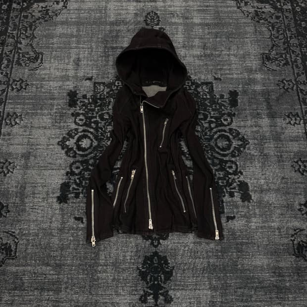 No id 00s archive zipper gimmick rider p