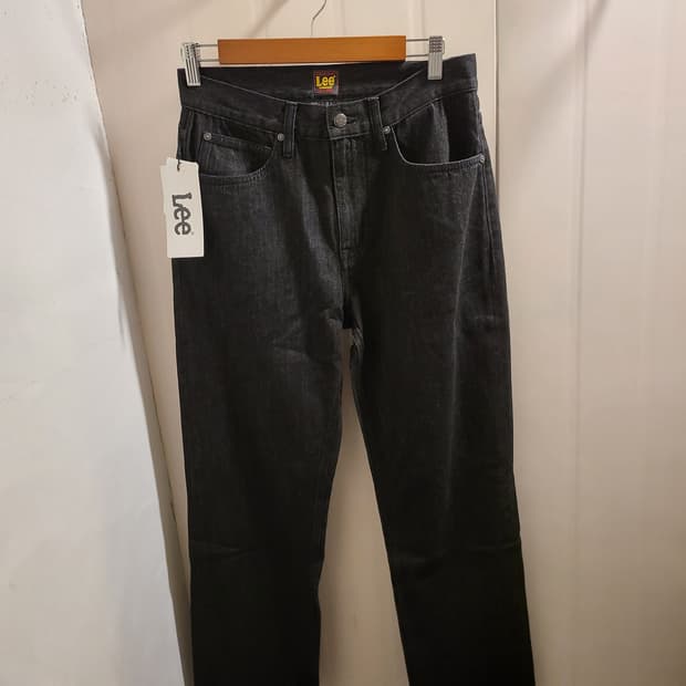 Lee 스트레이트 데님 블랙 28 새상품