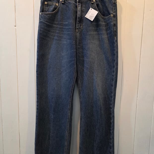 ORDERPIEASE 와이드 청바지