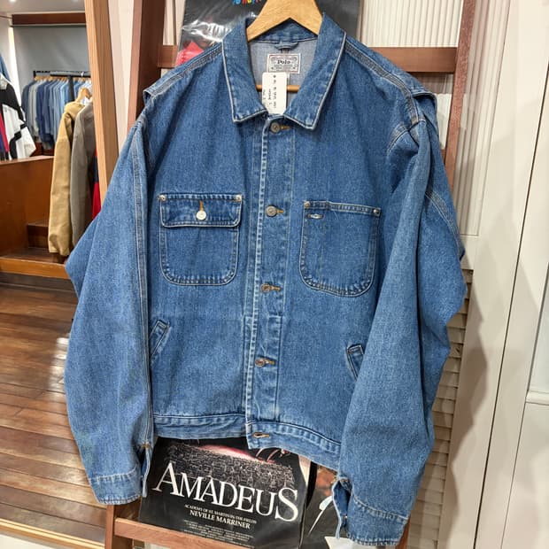 90s USA 폴로 랄프로렌 덩가리 데님자켓 L