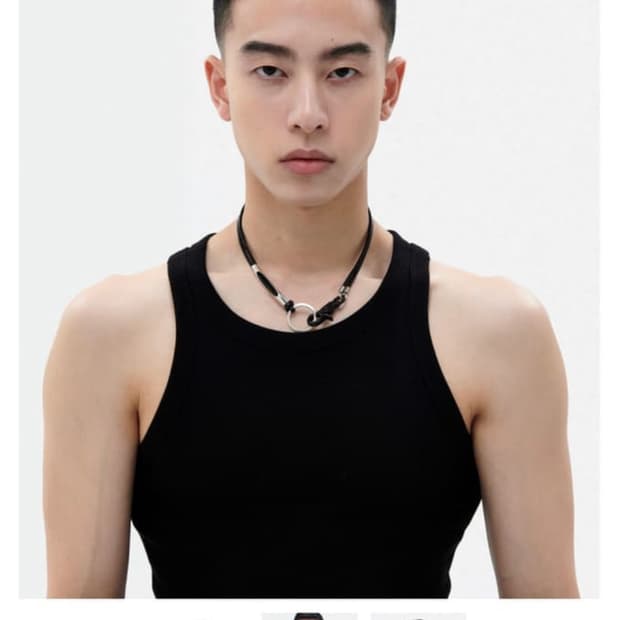 세이지가세이지 3way leather necklace 목걸이 레더