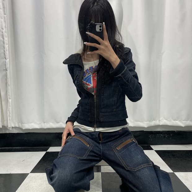 🎸Armani Exchange 데님 자켓