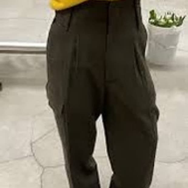 더바넷 포켓 울팬츠