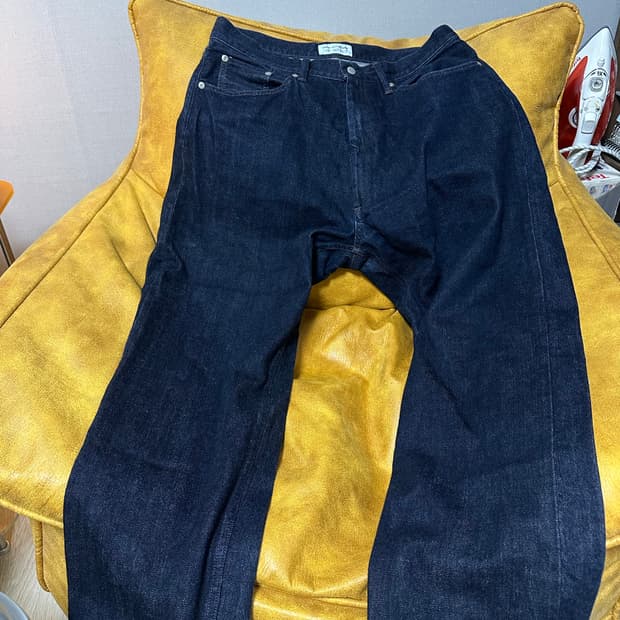 (L) ends and means 인디고 데님