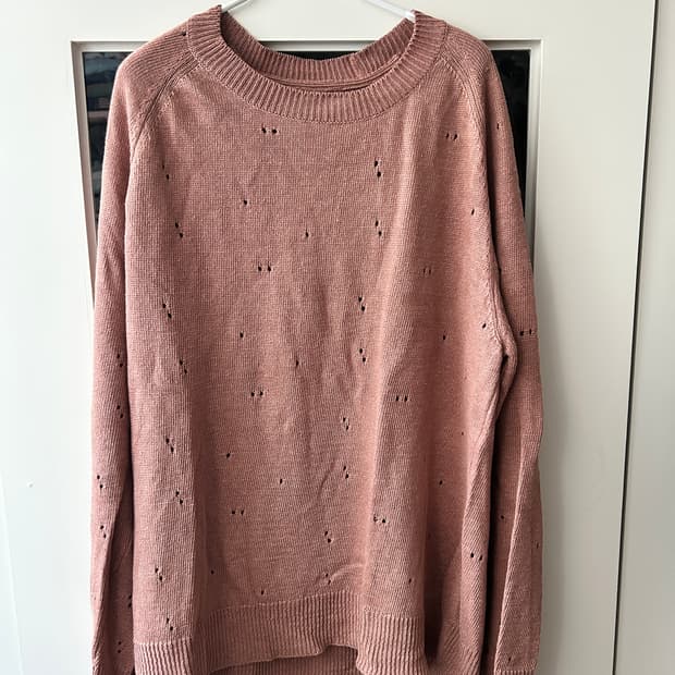 아워레가시 린넨 니트 풀오버