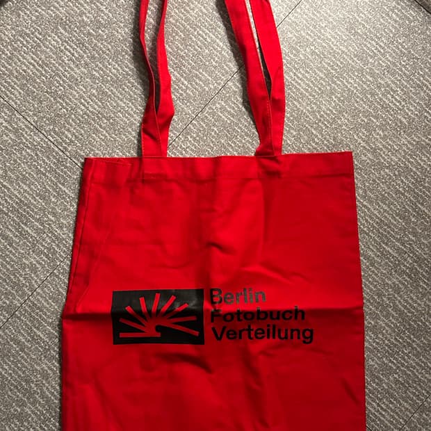 베를린포토북디스트리뷰션 에코백 레드
