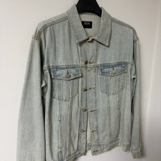 토피 연청 자켓 L