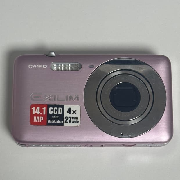 카시오 엑슬림 z800 연핑크 