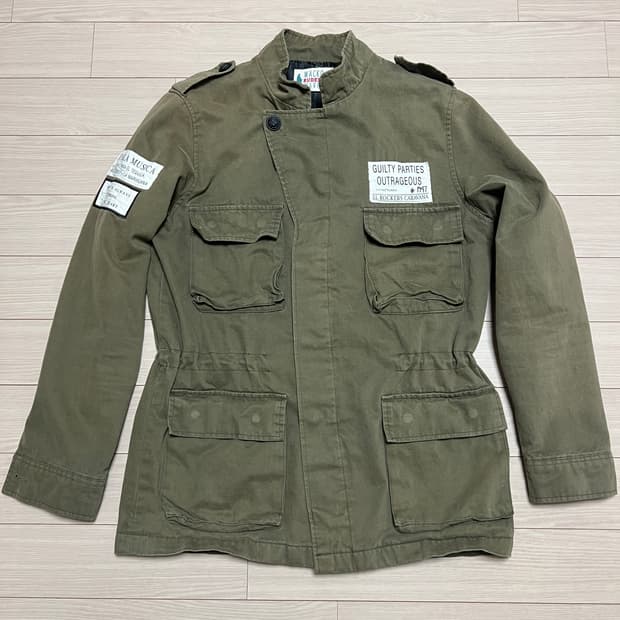 와코마리아st 밀리터리 필드 자켓 야상 올리브 카키 / L