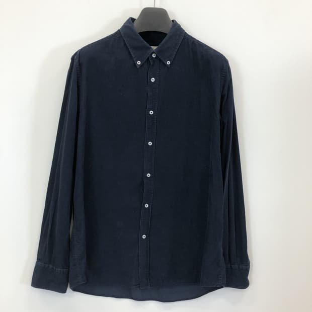 마시모두띠 코듀로이 네이비셔츠 XL