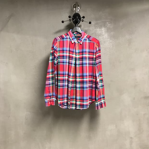 폴로 랄프로렌 QR 체크 셔츠 XL18-20(W)