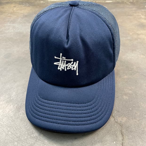 스투시 매쉬 트러커 캡