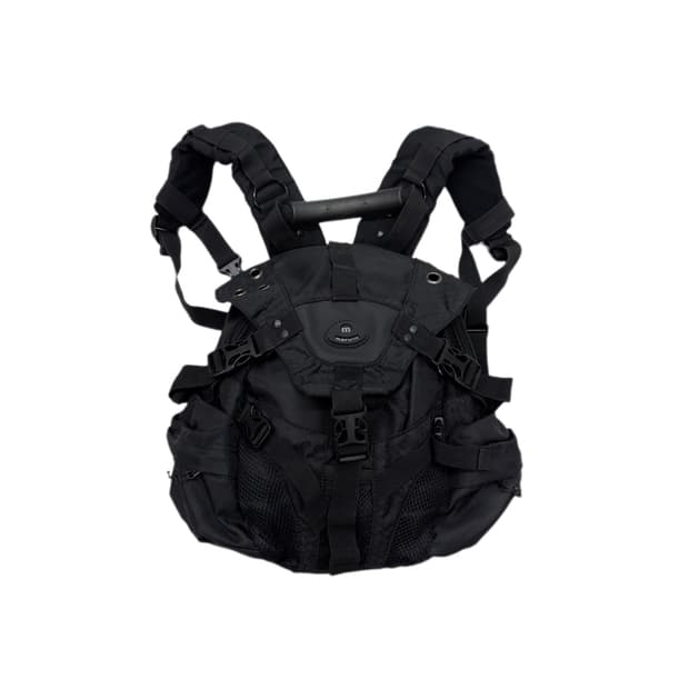 빈티지 오클리맛 테크니컬 미니 백팩 블랙