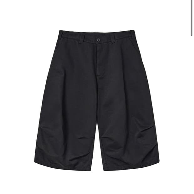 Snow Shorts black 해칭룸