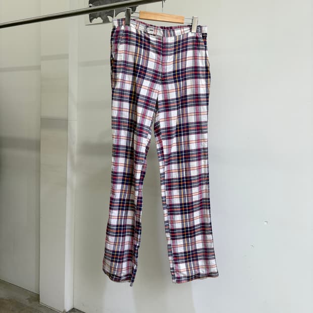 BLUE DOT BY VAN JACKET 체크팬츠