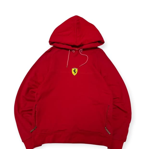 페라리 F1 레이싱 후드티