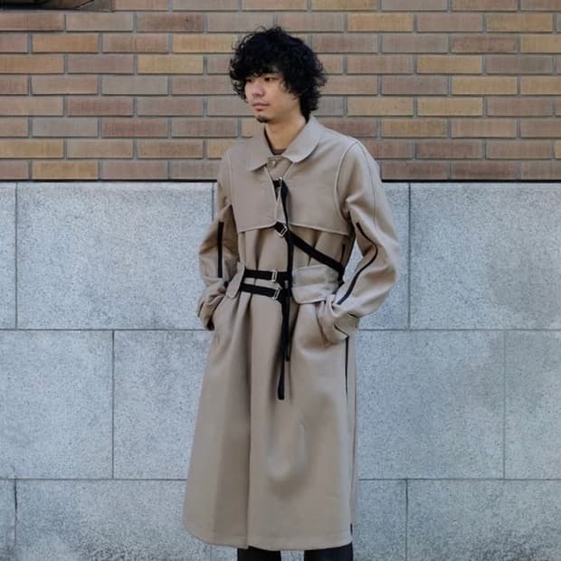타카히로미야시타 더 솔로이스트 본디지 코트 FW18