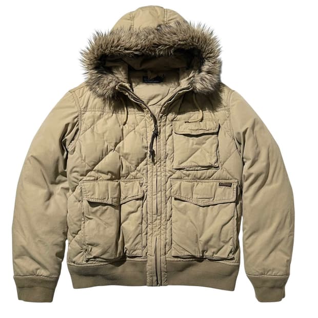 폴로 랄프로렌 덕다운 푸퍼 퀼팅 봄버 패딩