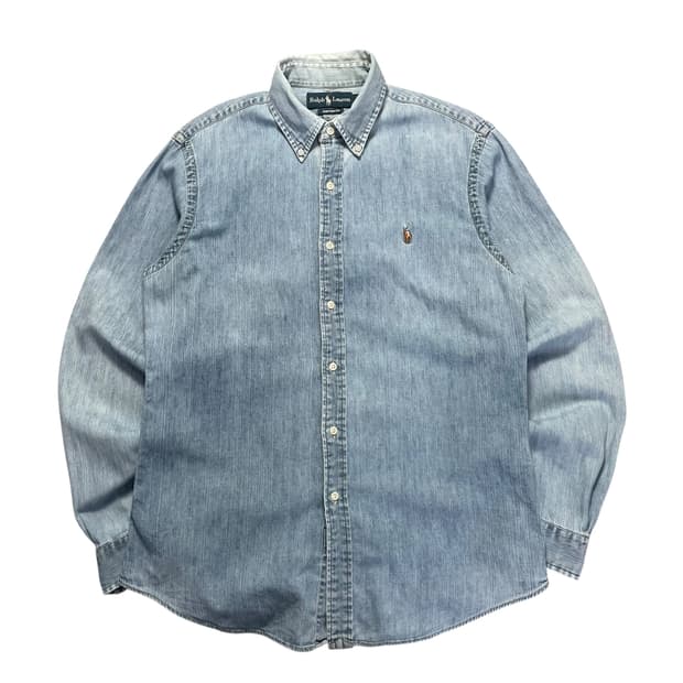 폴로 샴브레이 셔츠