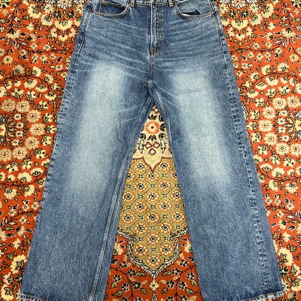 [33] 모드나인 MOD1W 와이드 데님 팬츠