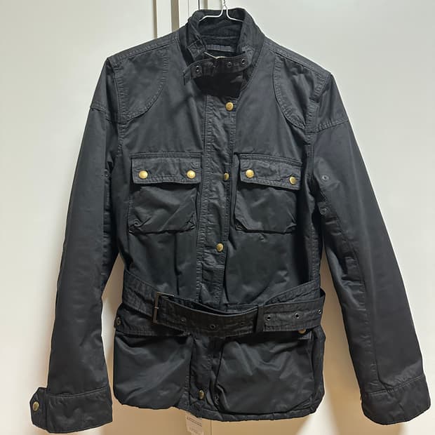 데님앤서플라이 랄프로렌 벨티드 필드 모토자켓 L