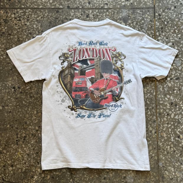 하드락 카페 런던 반팔 티셔츠(HT10)