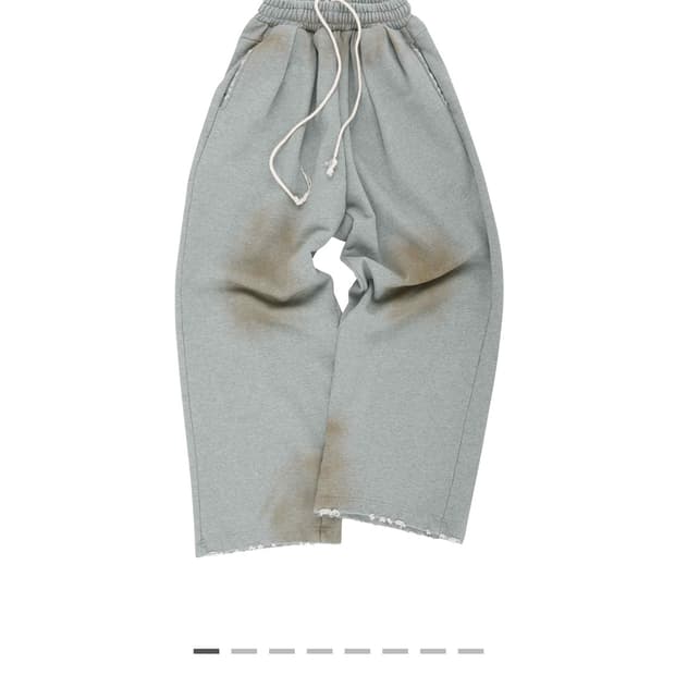 홈리스 BILL POCKET HEAVY SWEAT PANTS DIRTY