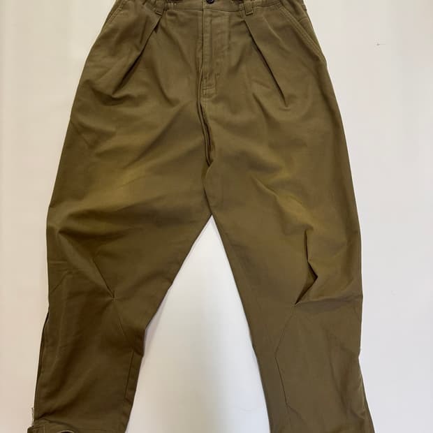 송지오 옴므 브라운 밴딩 팬츠(44 사이즈)