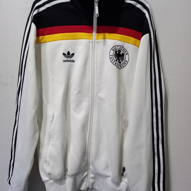 아디다스 독일 국대 트랙탑 저지 져지집업 100/XL