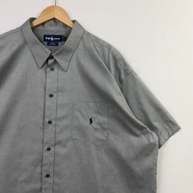 Xxl 폴로 솔리드 빅셔츠