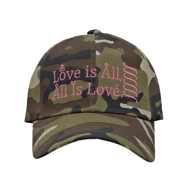 LOVE IS ALL CAMO BALL CAP