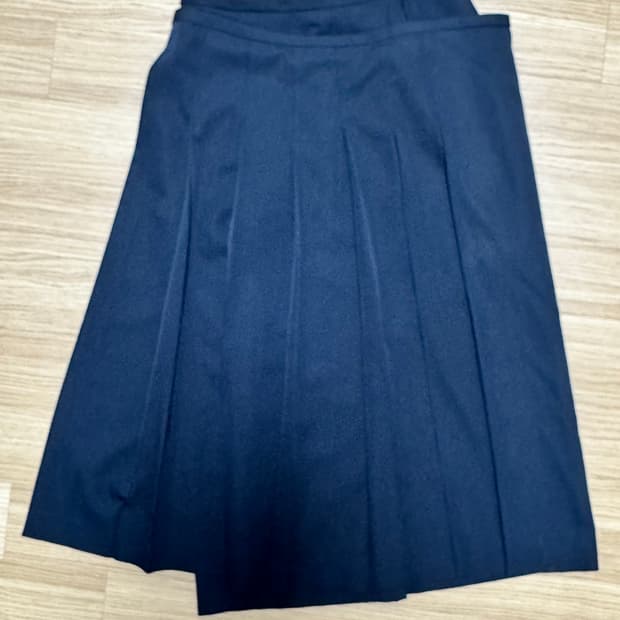 꼼데가르송 플리츠 스커트 