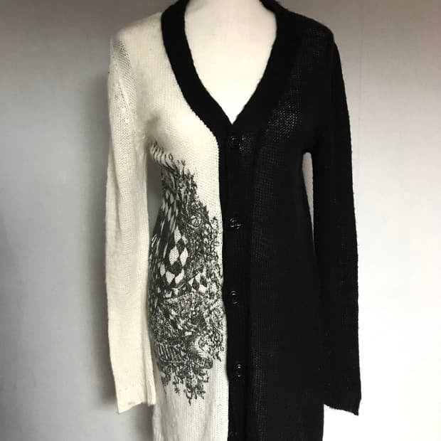 Algonquins Harlequin Knit Cardigan