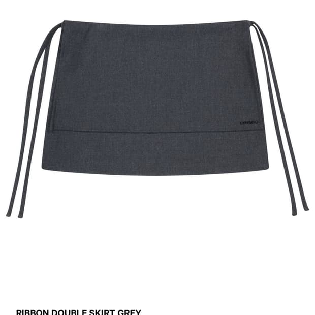 코이세이오 리본 더블 스커트 1