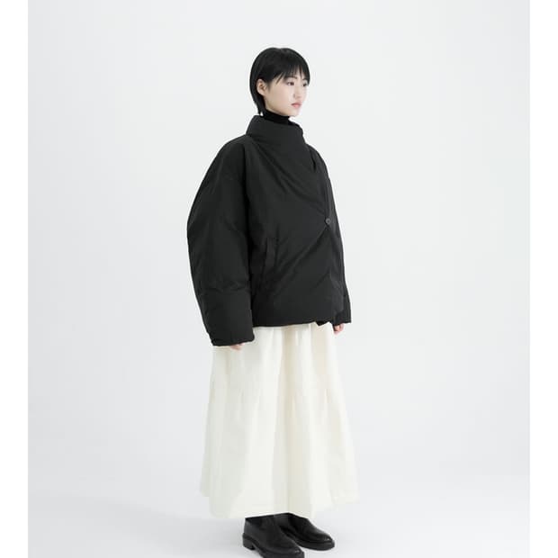 유노이아 패딩 Goose Down Short Coat