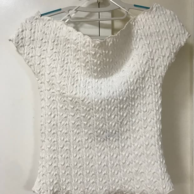 자라 오프숄더 탑