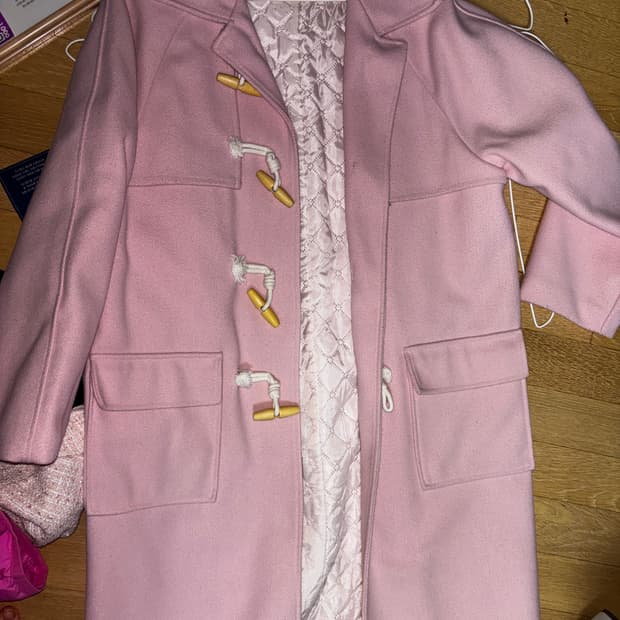 핑크 떡볶이 코트