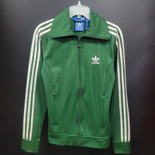 아디다스 불꽃 파이어버드 초흰 딥그린 유로파 트랙탑 져지