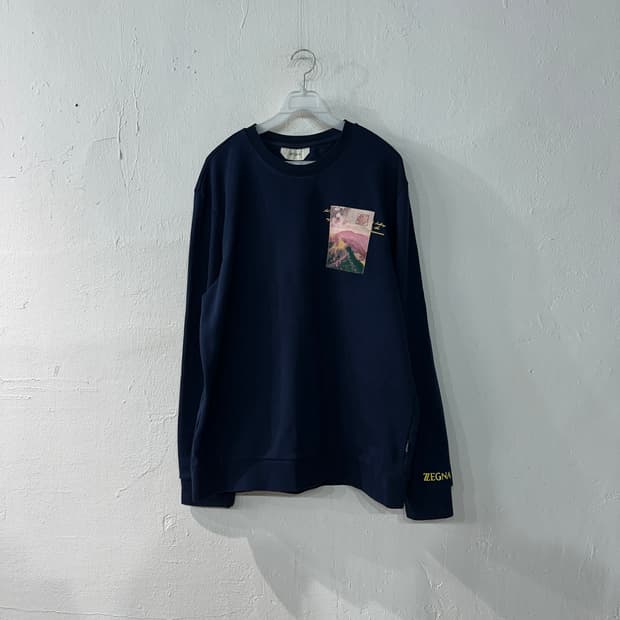 에르메네질도 제냐 맨투맨 XXL