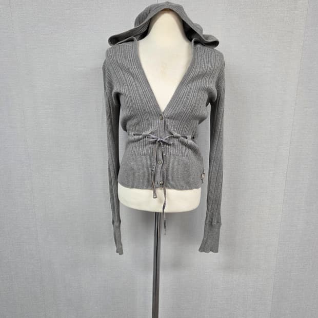 폴로 진스 여성가디건