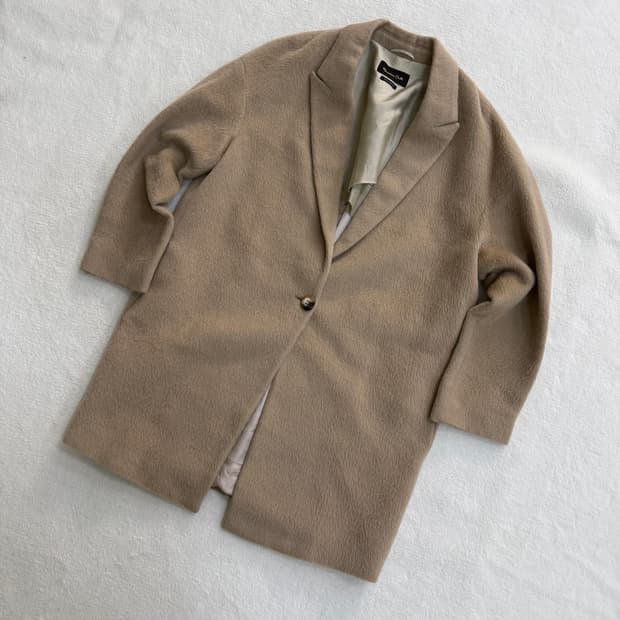 38 마시모두띠 여성 울 코트  0324T