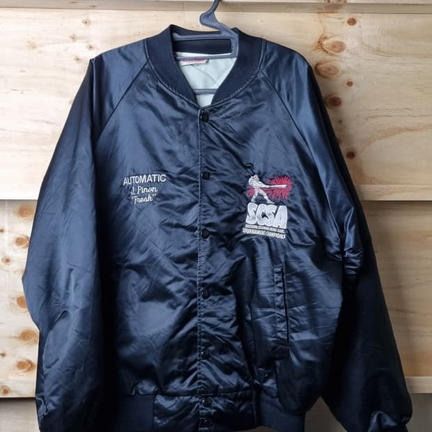 HARTWELL SCSA 바시티 점퍼 LARGE 블랙