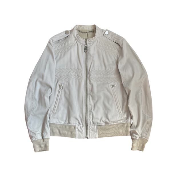 Laurel Pattern Light Bomber Jacket