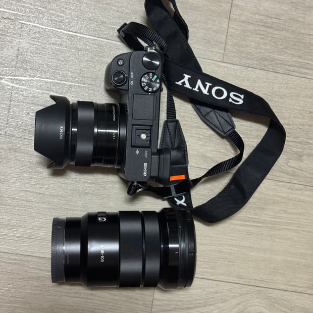 소니 A6400 + SEL35F18 + SELP18105G