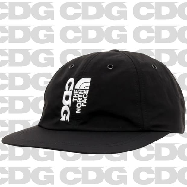 cdg x north face 캡프캡