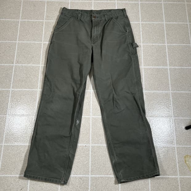 칼하트 B11 MOS 워크팬츠 올리브 그린