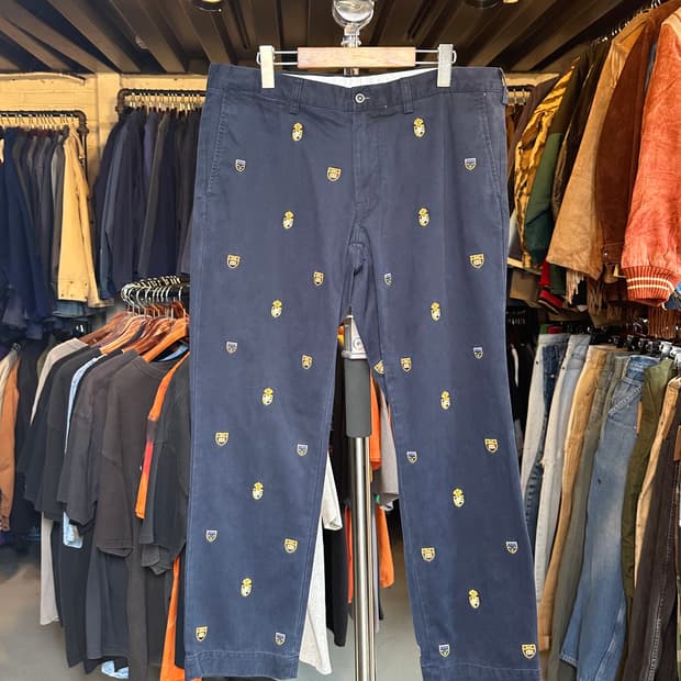 폴로 랄프로렌 코튼 자수 치노팬츠 36x30