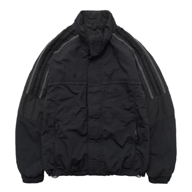 4) 폴리테루 올드 스쿨 트랙 파카 1.2v 블랙