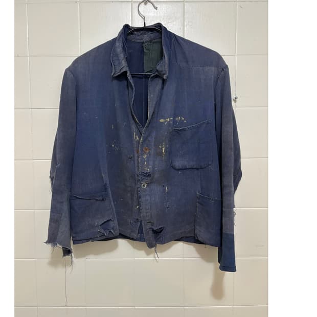 1940s 독일 빈티지 워크 자켓