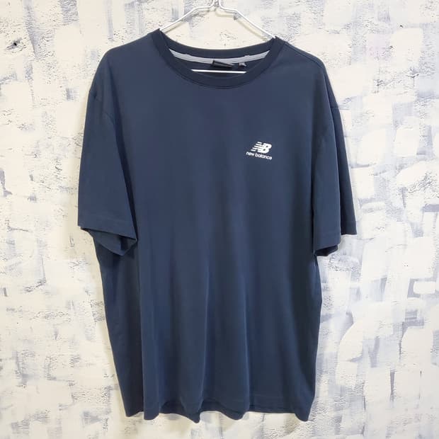뉴발란스 빽로고 라운드 반팔티 2XL